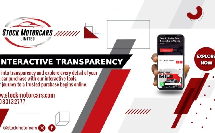  Explore Interactive Transparency: Your Key to Finding the Perfect Ride with Stockmotorcars!