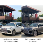 2022 Lexus LX600 Ultra Luxury vs. 2023 Lexus LX600 Luxury