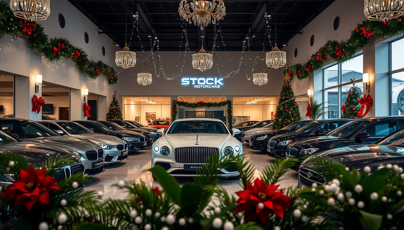 Celebrate December in Style: Luxury Cars and Exclusive Festive Offers at Stock Motorcars Lagos