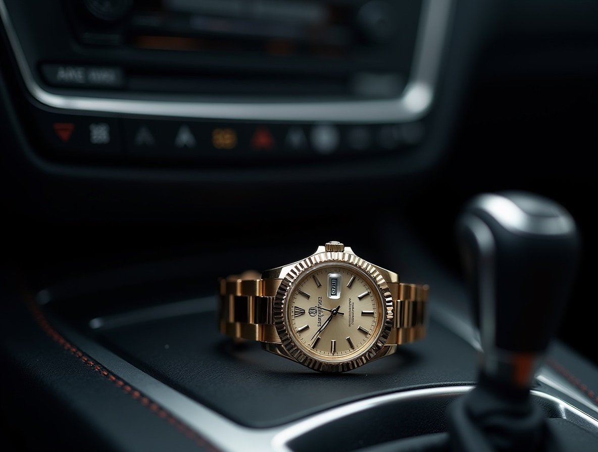 Luxury Car Investment Concept