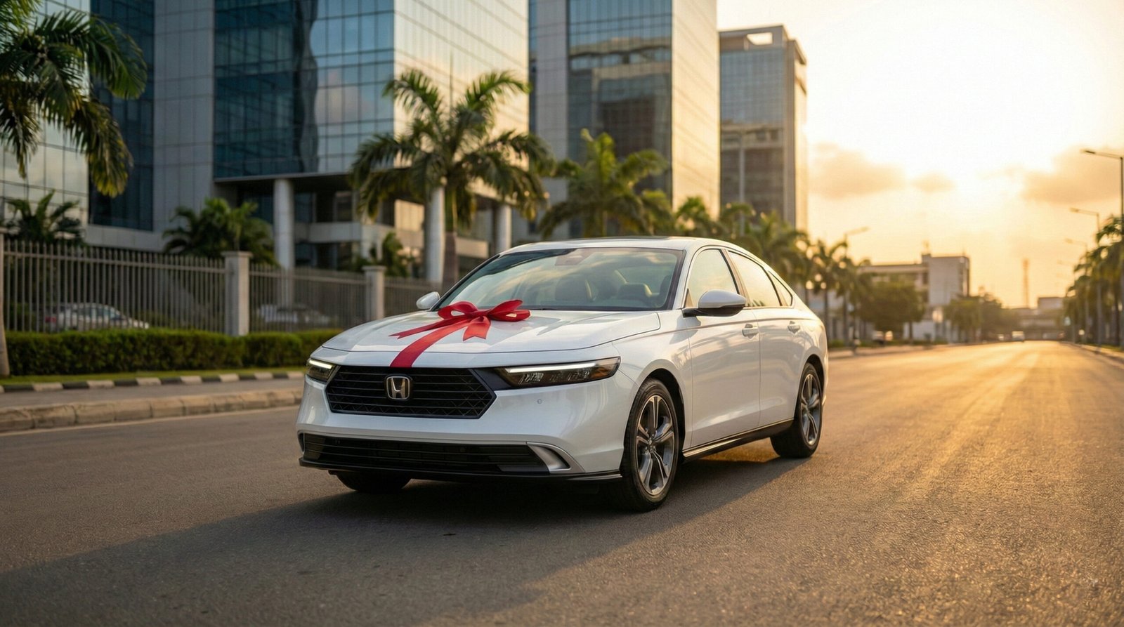 Honda Accord Valentine’s Day car gift in Nigeria